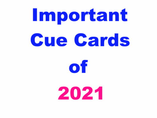 Latest IELTS Speaking Cue Cards 2021 - List of important Cue Cards
